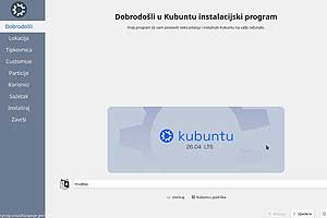Početak instalacije