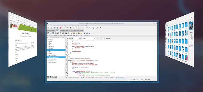 KDE alt+tab efekt